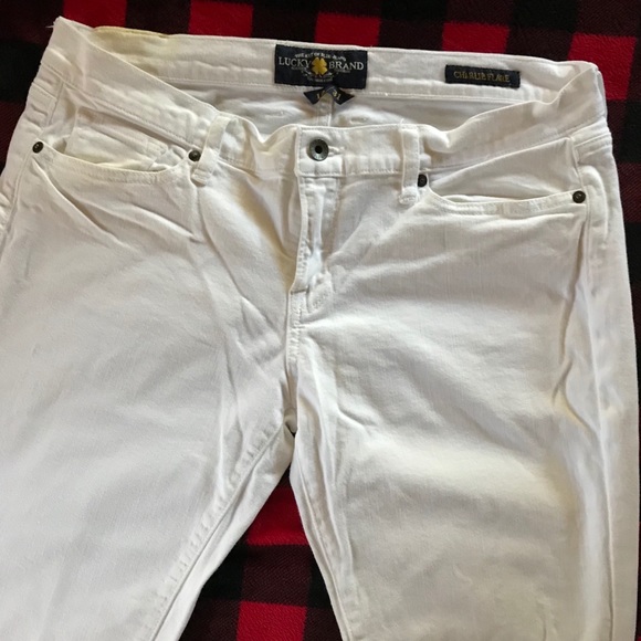Lucky Brand Denim - Lucky Brand White Jeans “Charlie Flare”